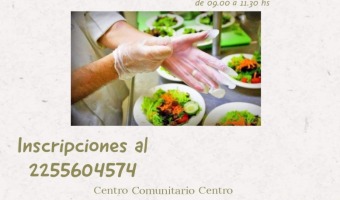 ESTE MIRCOLES Y JUEVES SE DICTAR UN NUEVO CURSO DE MANIPULACIN DE ALIMENTOS